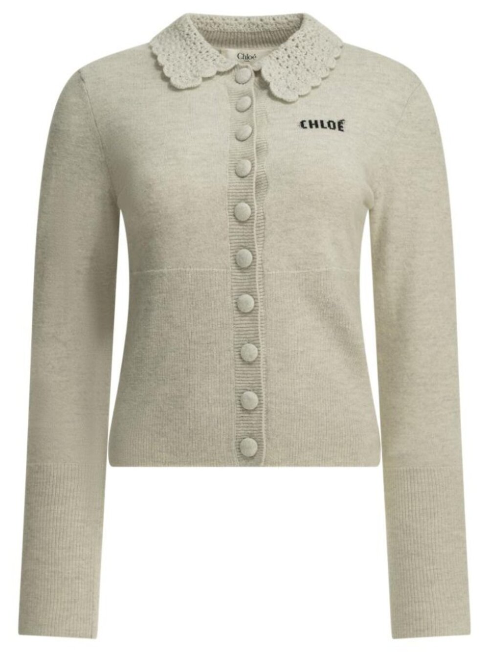 Chloé Polo Sweater With Logo Tag Size L Women